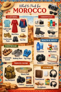 What to Pack for Morocco